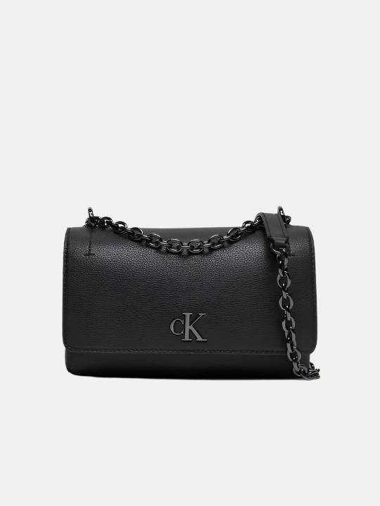 Calvin Klein crna ženska torba s lancem-[SKU]