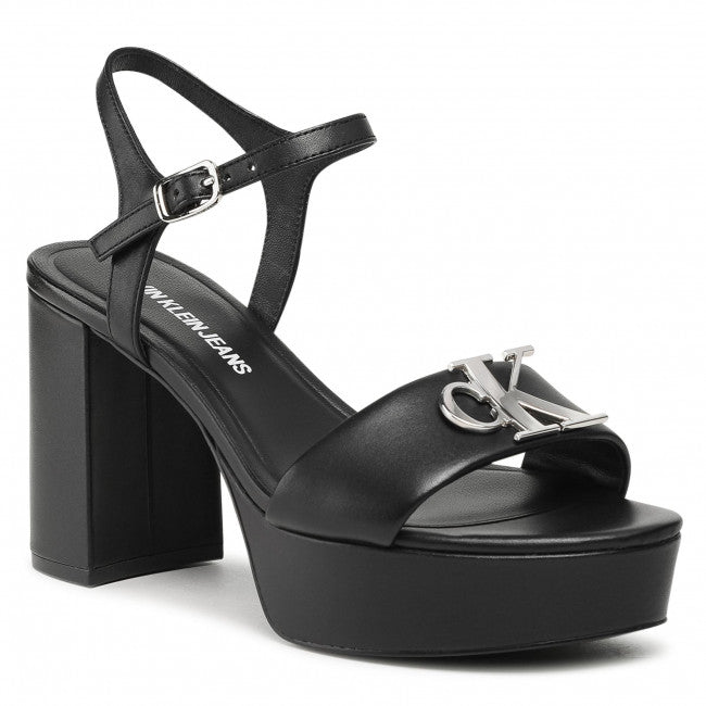 Calvin Klein crne ženske sandale (YW0YW00137-BDS) 1