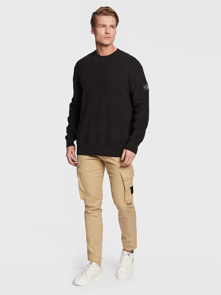 Calvin Klein crni muški džemper (J30J322619-BEH) 3