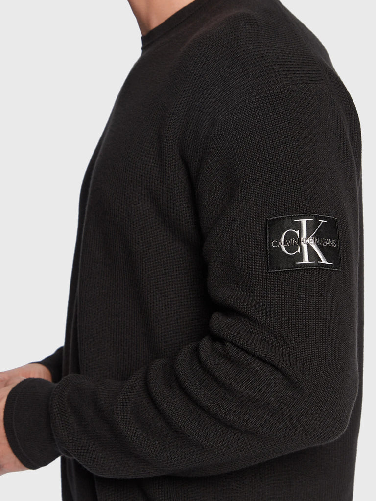 Calvin Klein crni muški džemper (J30J322619-BEH) 4
