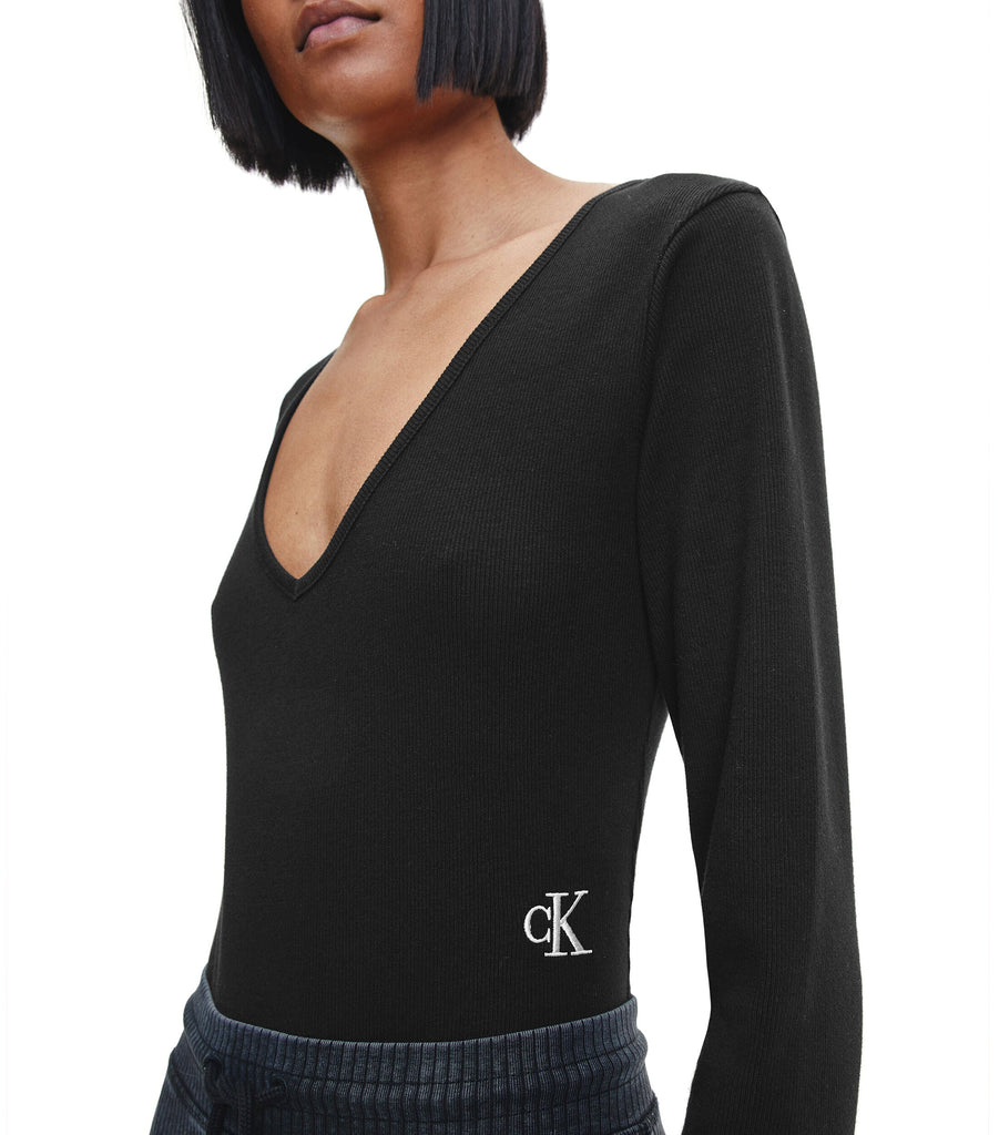 Calvin Klein crni ženski bodi (J20J218326-BEH) 4