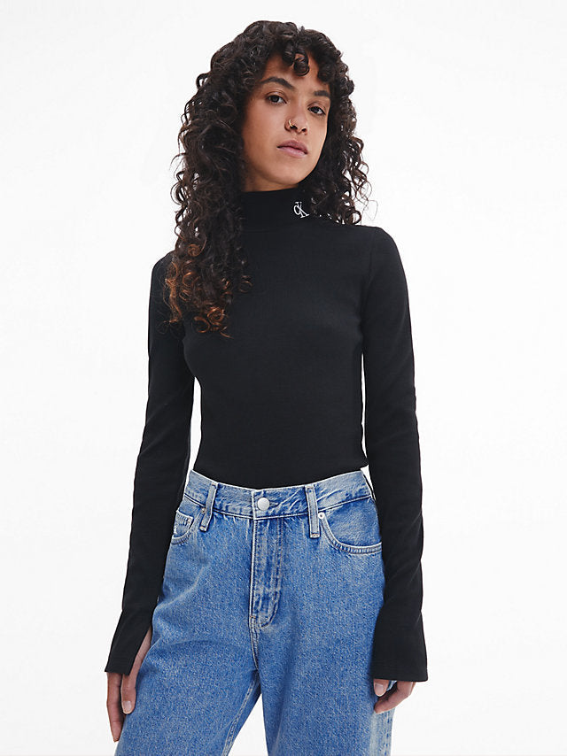 Calvin Klein crni ženski džemper (J20J219892-BEH) 1