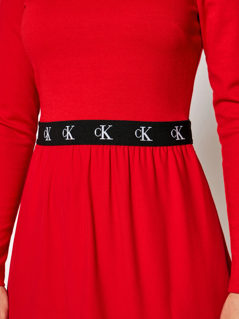 Calvin Klein crvena ženska haljina (J20J214862-XME) 3