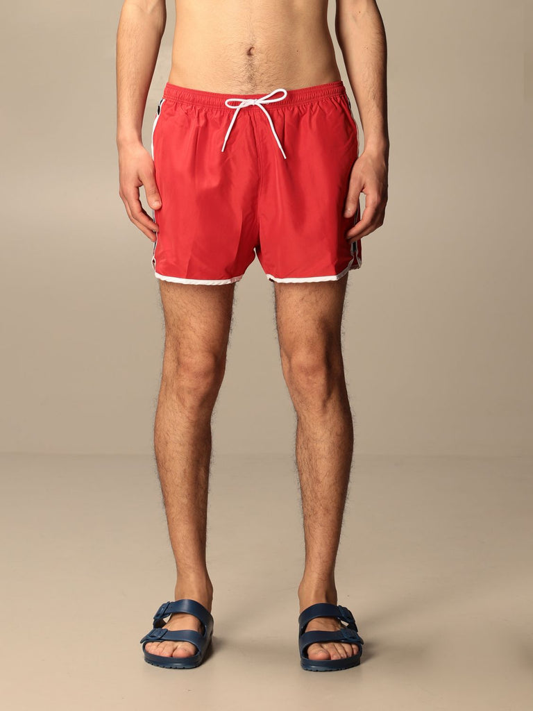Calvin Klein crveni muški kupaći šorc (KM0KM00555-XND) 2