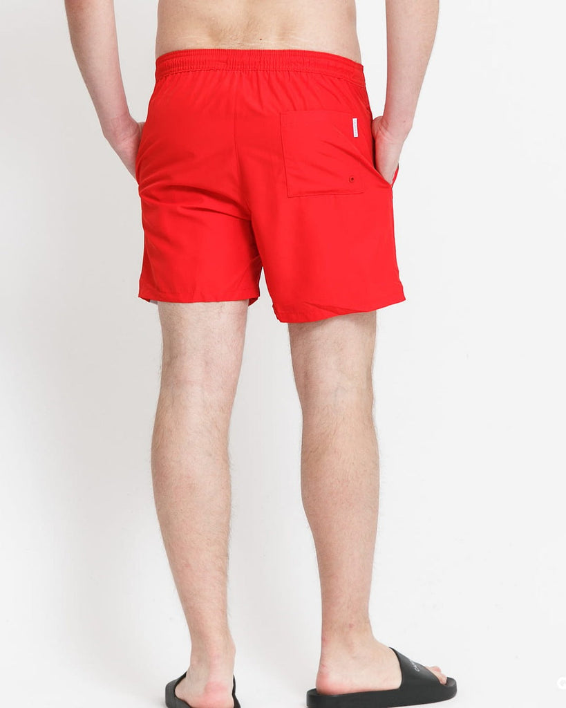 Calvin Klein crveni muški kupaći šorc (KM0KM00700-XNL) 4