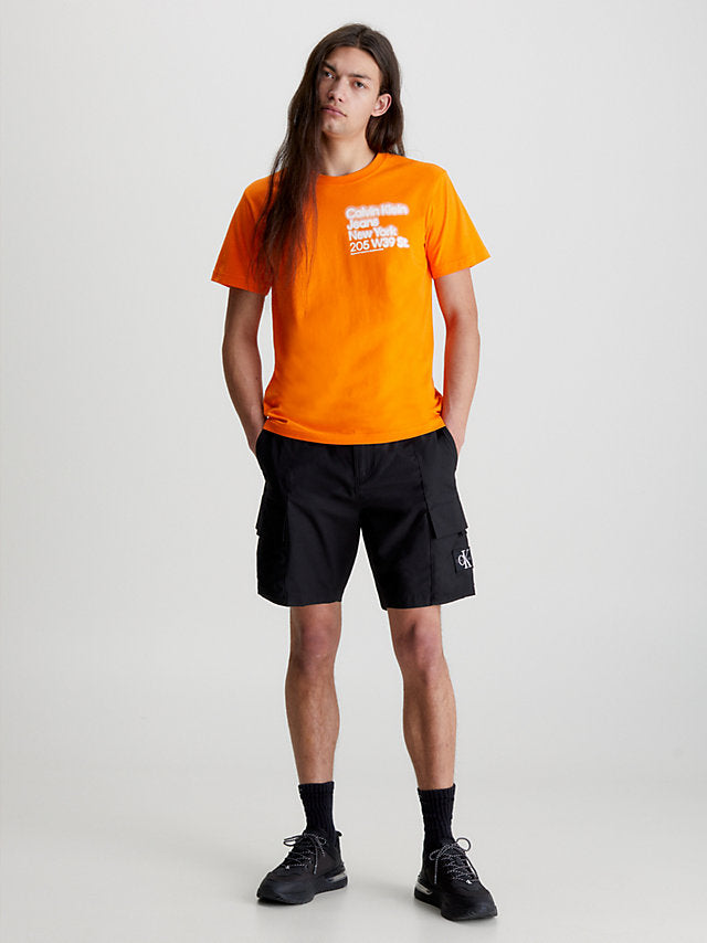 Calvin Klein narandžasta muška majica (J30J322870-SCB) 4