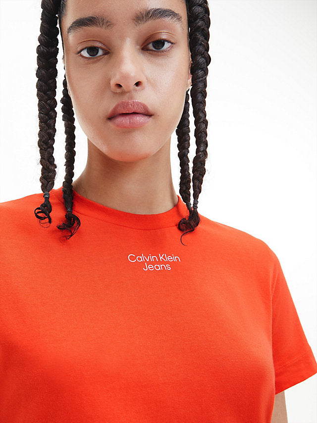 Calvin Klein narandžasta ženska majica (J20J219889-S04) 3