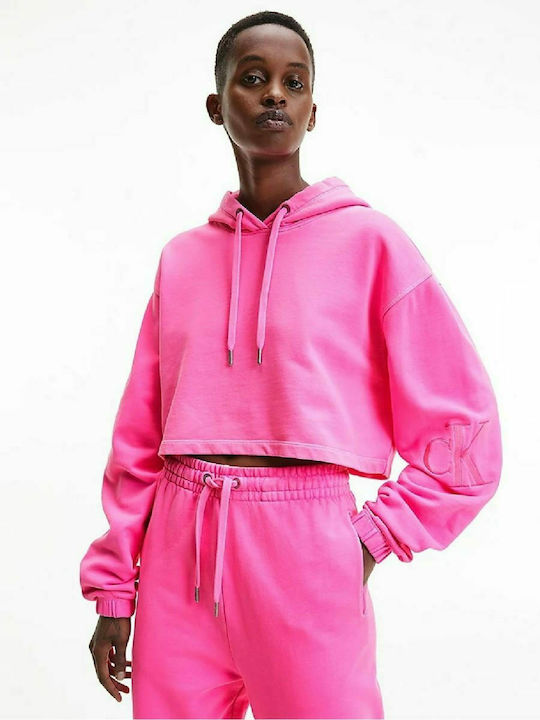 Calvin Klein pink ženska dukserica (J20J218993-0JV) 1