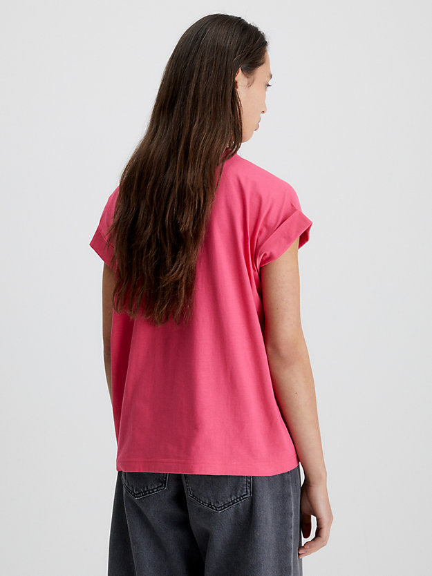 Calvin Klein pink ženska majica (J20J220717-XI1) 2