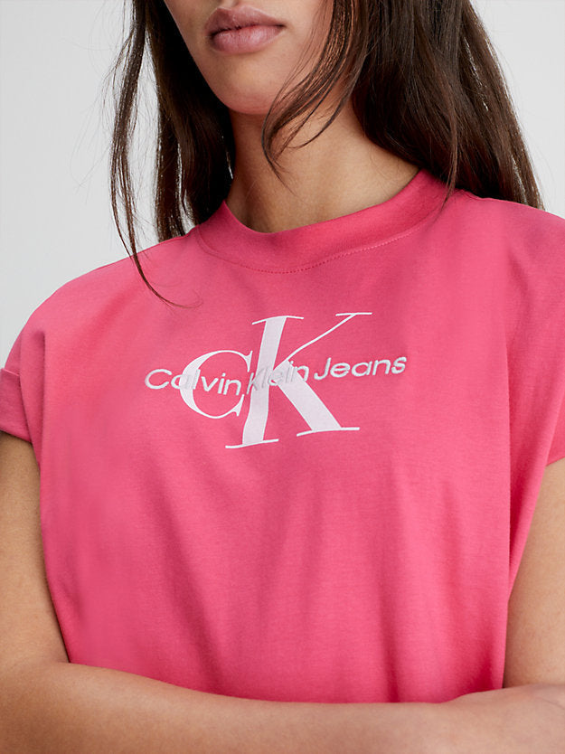 Calvin Klein pink ženska majica (J20J220717-XI1) 4