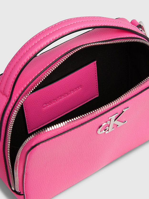 Calvin Klein pink ženska torba sa lančanim remenom-[SKU]