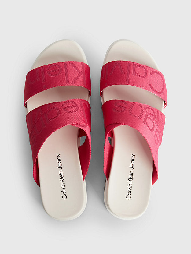 Calvin Klein pink ženske papuče (YW0YW00966-0J0) 2