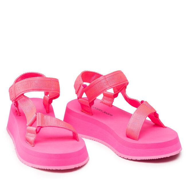 Calvin Klein pink ženske sandale (YW0YW00557-TAC) 1