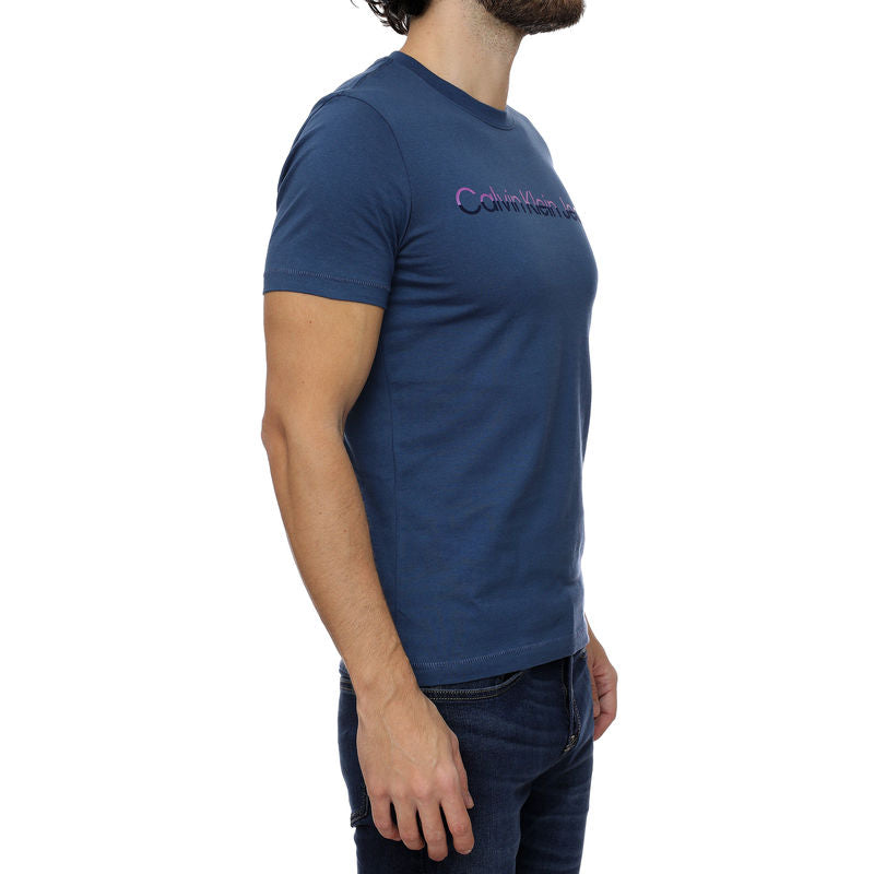 Calvin Klein plava muška majica (J30J322511-DBZ) 3