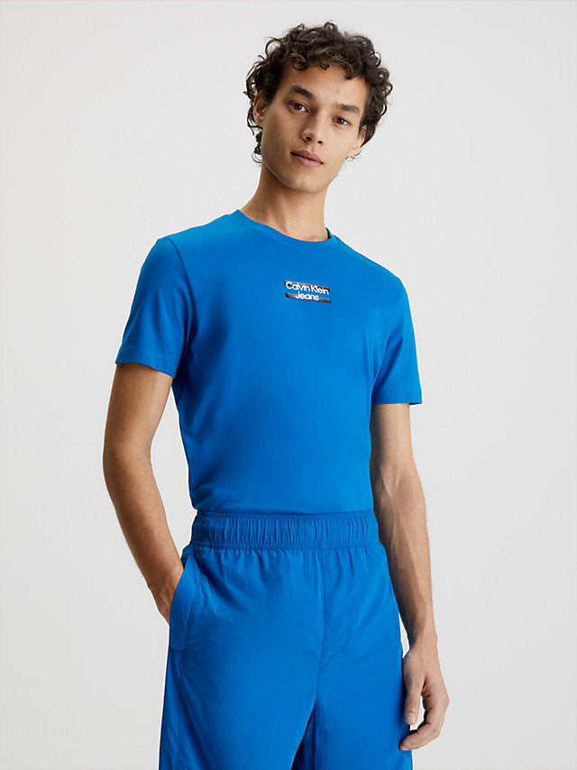 Calvin Klein plava muška majica (J30J322872-C3B) 1