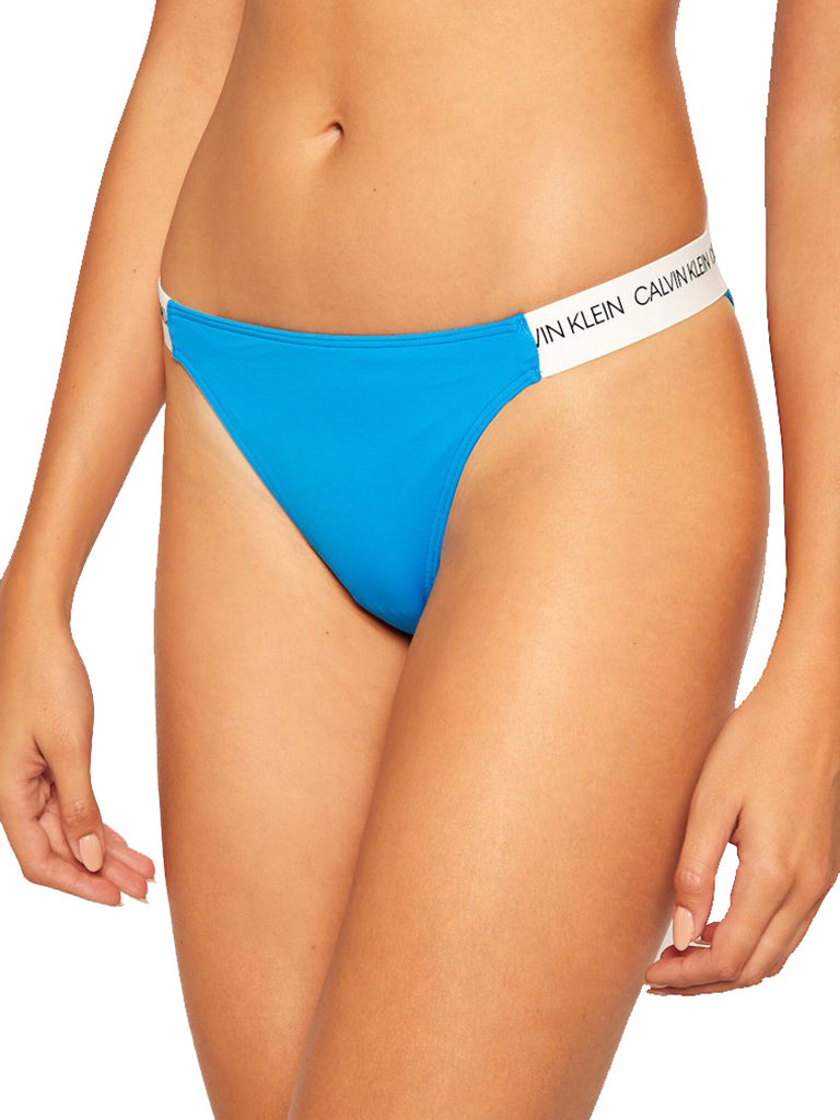 Calvin Klein plavi ženski kupaći (KW0KW00933-CIN) 1
