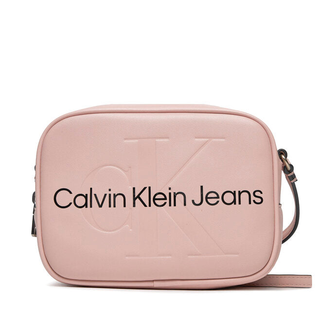 Calvin Klein roza ženska torba s podesivim remenom-[SKU]