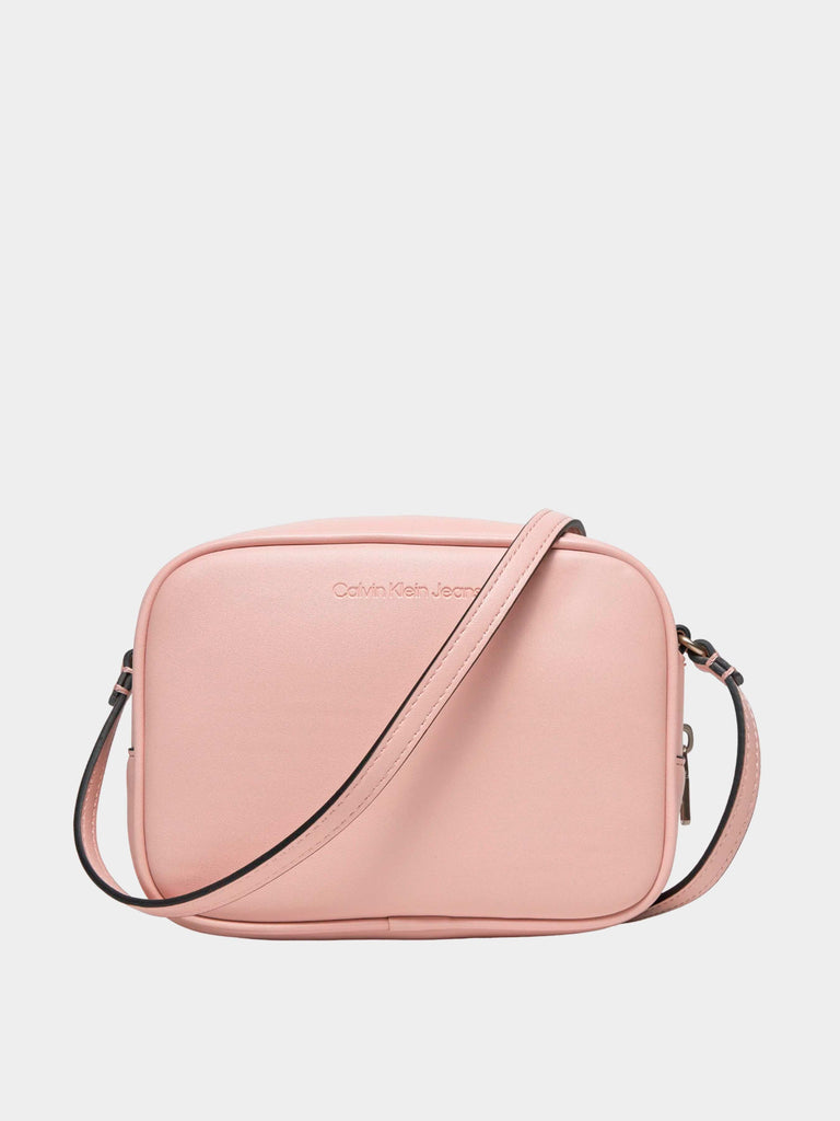 Calvin Klein roza ženska torba s podesivim remenom-[SKU]