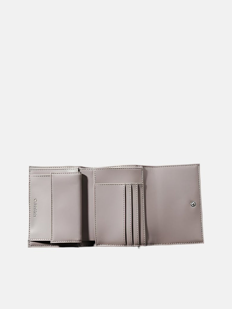 Calvin Klein rozi ženski novčanik sa teksturnim uzorkom-[SKU]