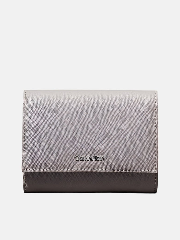 Calvin Klein rozi ženski novčanik sa teksturnim uzorkom-[SKU]
