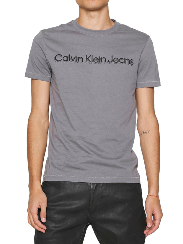 Calvin Klein siva muška majica (J30J319714-PTP) 2