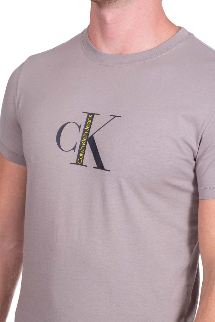 Calvin Klein siva muška majica (J30J321783-A03) 3