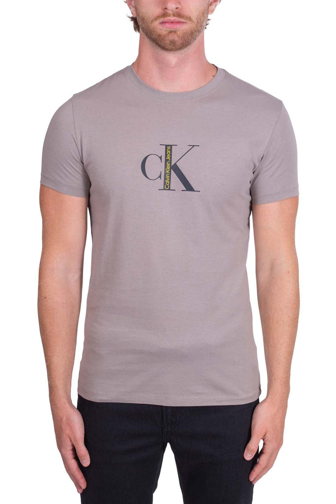 Calvin Klein siva muška majica (J30J321783-A03) 1