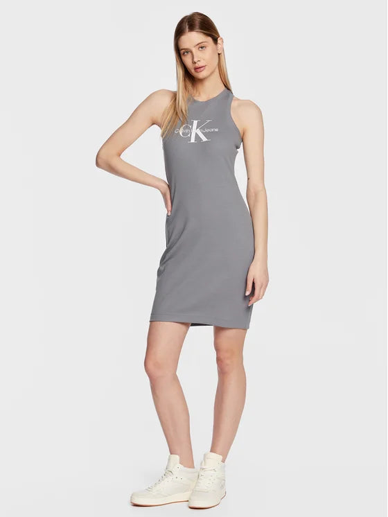 Calvin Klein siva ženska haljina (J20J220754-PN6) 3