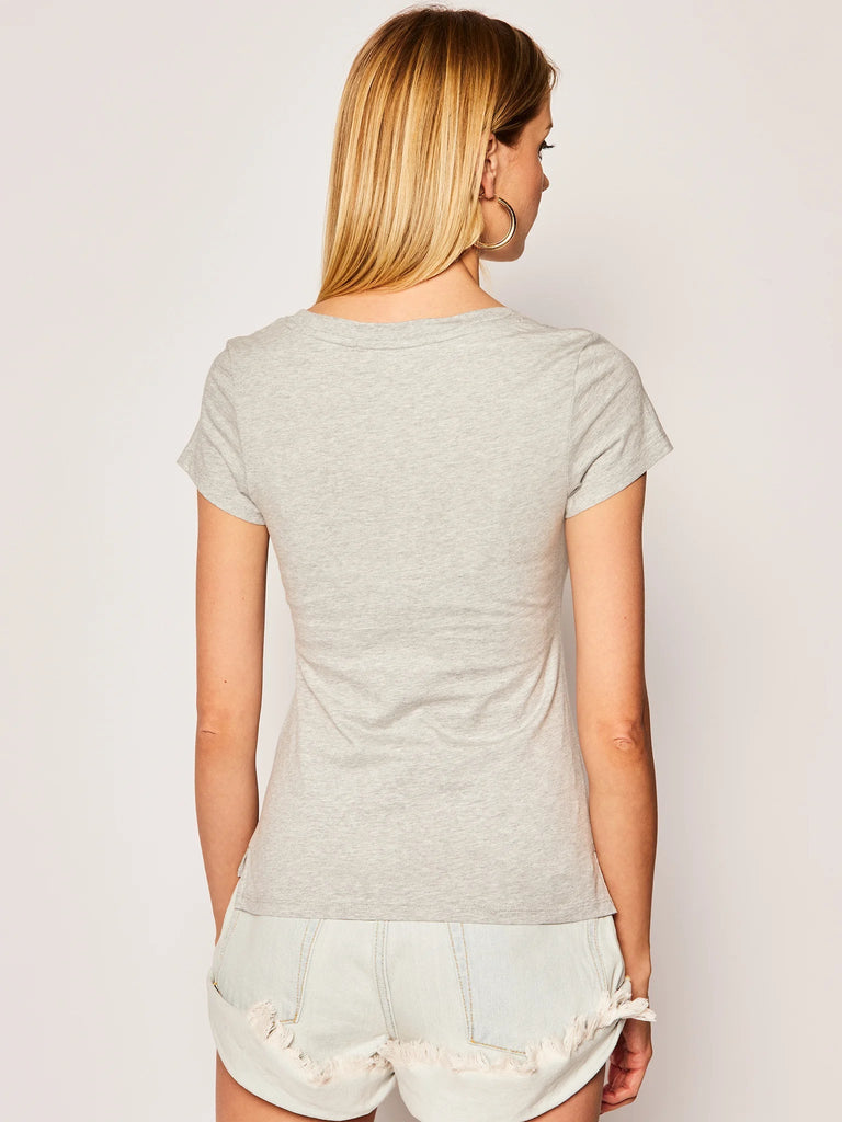 Calvin Klein siva ženska majica (J20J213570-P01) 3