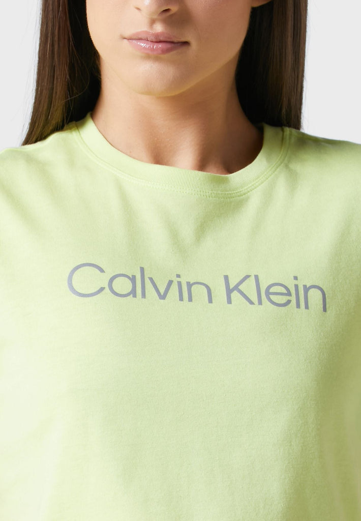 Calvin Klein zelena ženska majica (00GWS2K187-SLM) 3