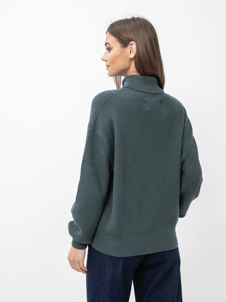 Calvin Klein zeleni ženski džemper (J20J219774-L7E) 2