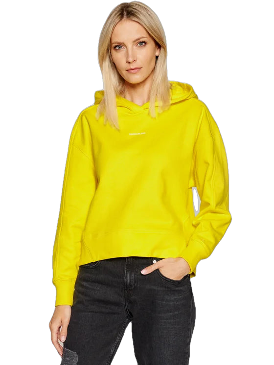 Calvin Klein žuta ženska dukserica (J20J215462-ZHM) 1
