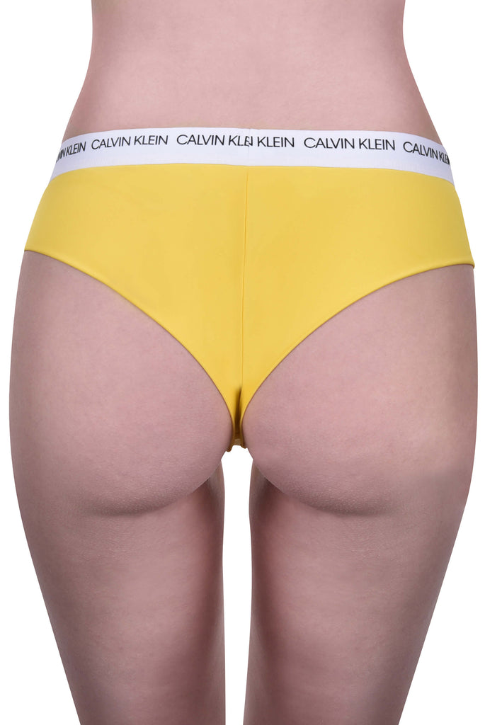 Calvin Klein žuti ženski kupaći (KW0KW00629-707) 2