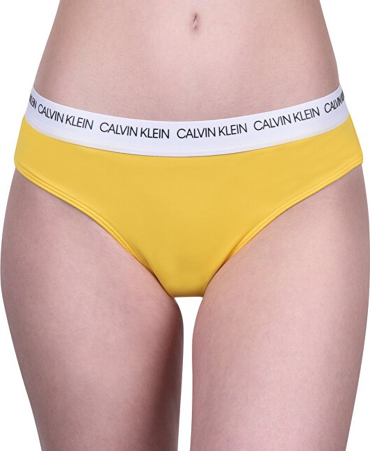 Calvin Klein žuti ženski kupaći (KW0KW00629-707) 1