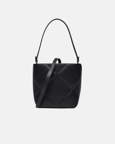 Calvin Klein crna ženska torba s podesivom naramenicom-[SKU]