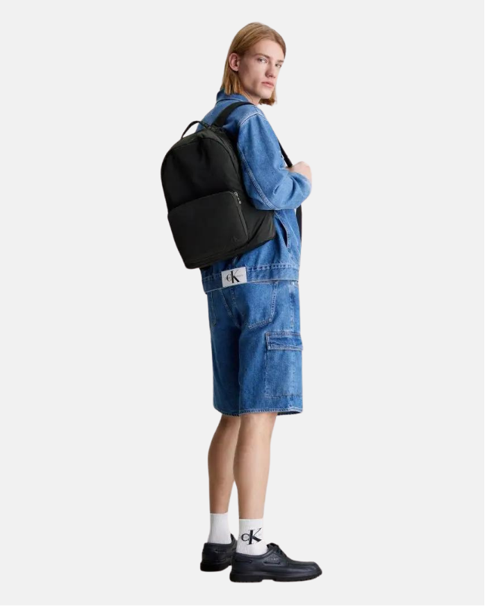 Calvin Klein crni muški ruksak-[SKU]