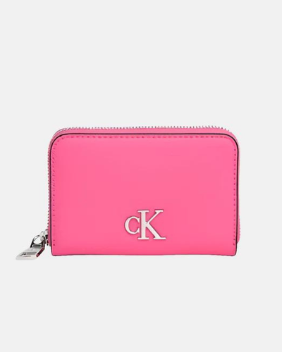 Calvin Klein pink ženski novčanik sa zip zatvaračem-[SKU]