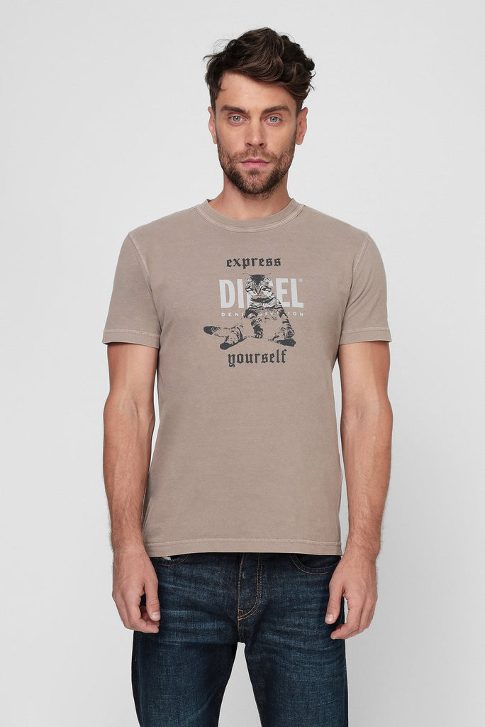 Diesel bež muška majica (A03301-0GRAG-7DS) 2