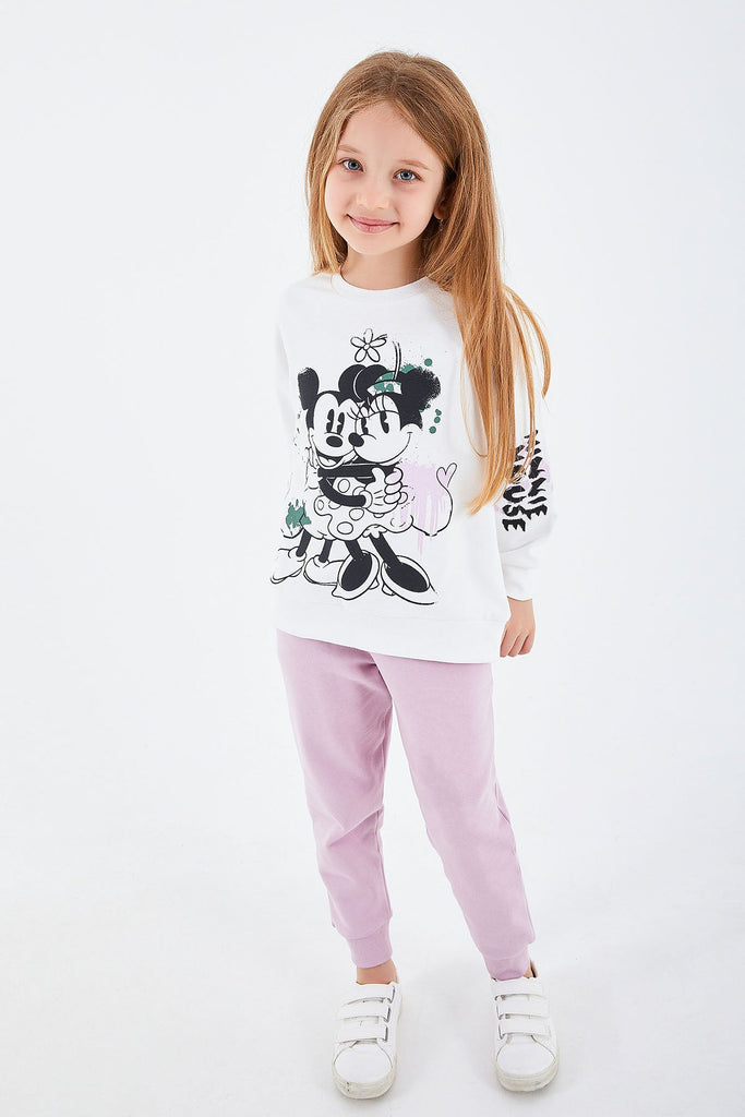 Disney bijela trenerka za djevojčice "Minnie Mouse"-[SKU]