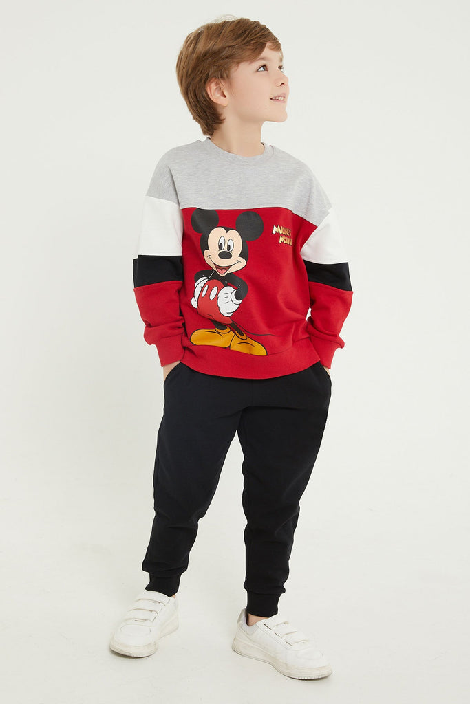 Disney crvena trenerka za dječake Mickey Mouse dizajna