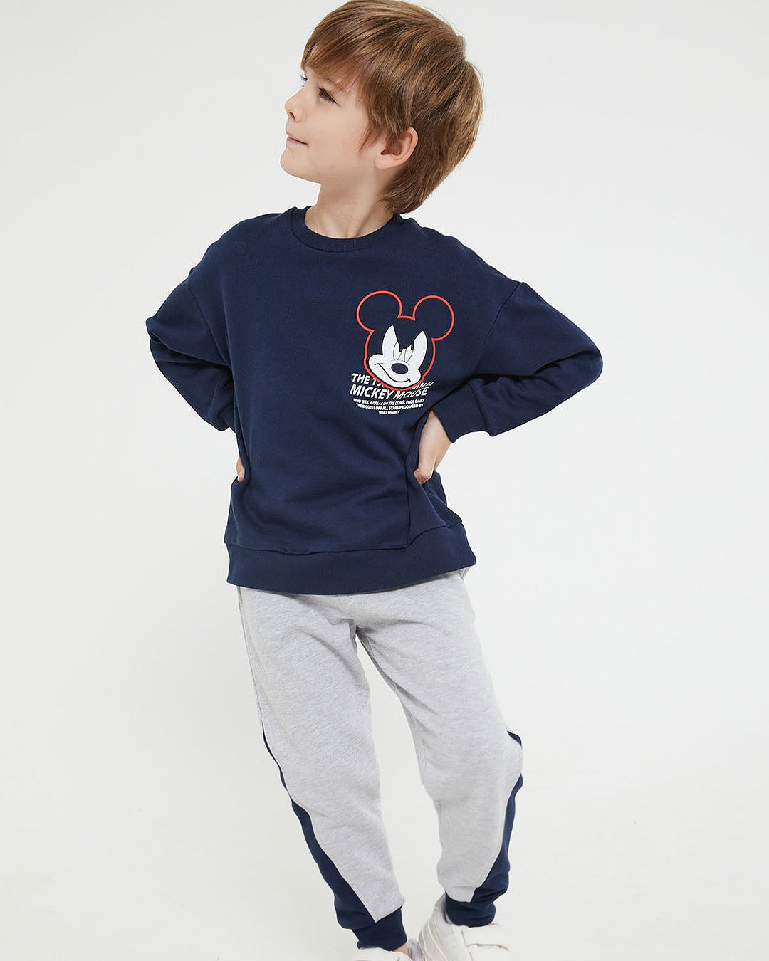 Disney plava trenerka za dječake s Mickey Mouse printom