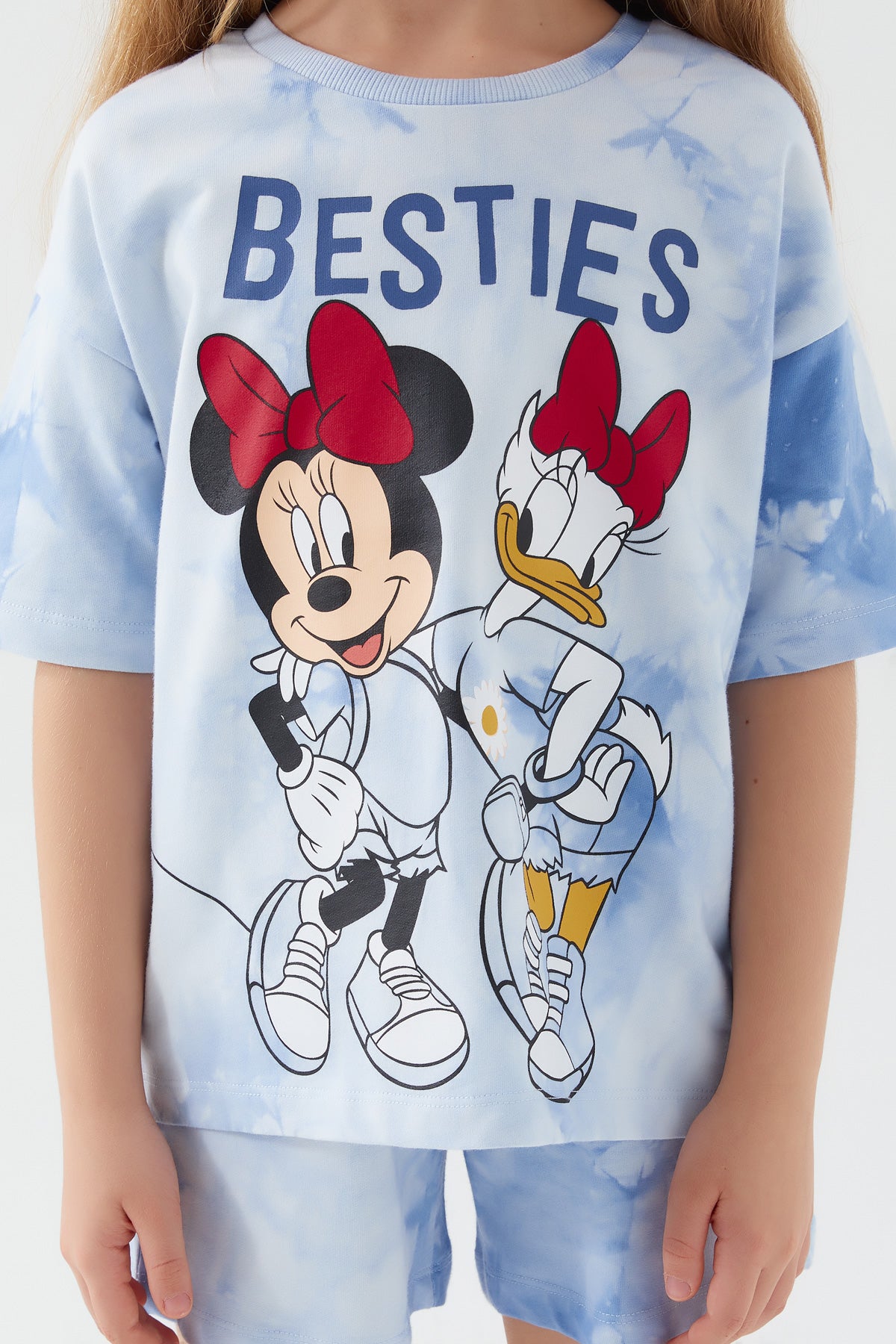 Disney plavi komplet za djevojčice "Minnie i Daisy"