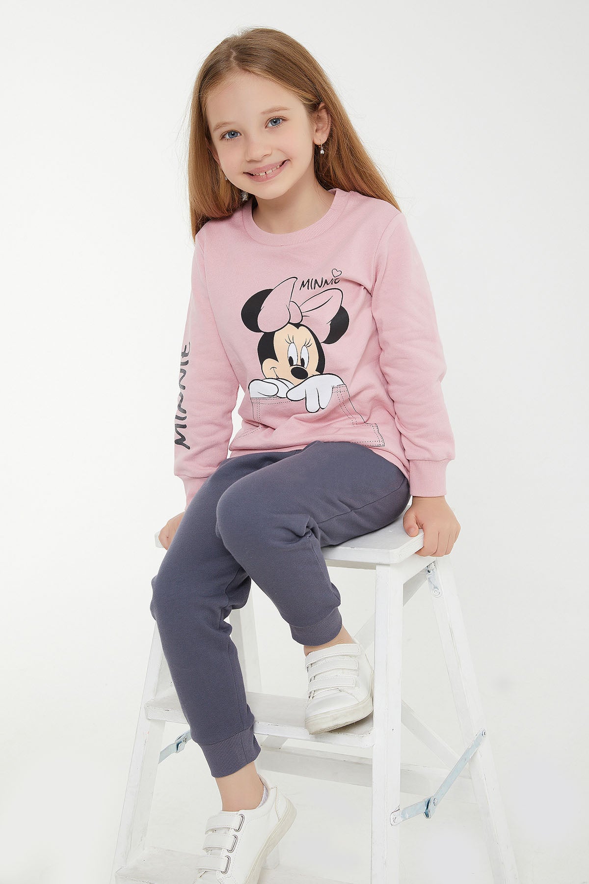 Disney roza trenerka za djevojčice s likom Minnie Mouse