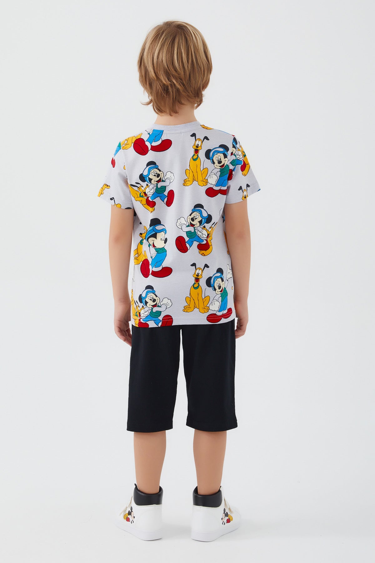 Disney sivi komplet za dječake s uzorkom crtanog junaka