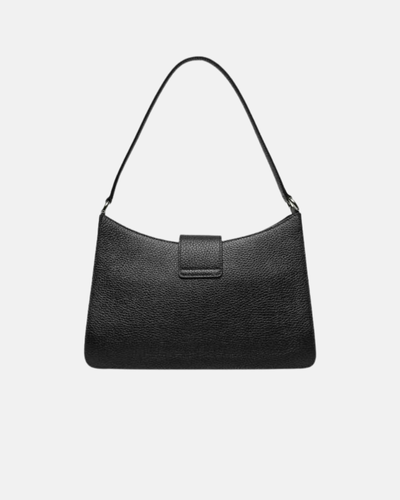 Furla crna ženska torba s elegantnim lancem-[SKU]