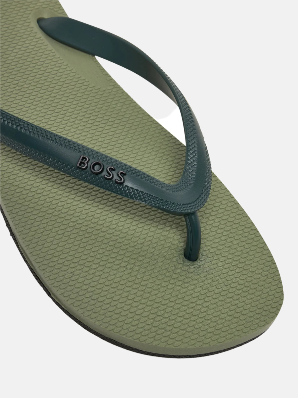 Boss zelene muške japanke sa malim logom