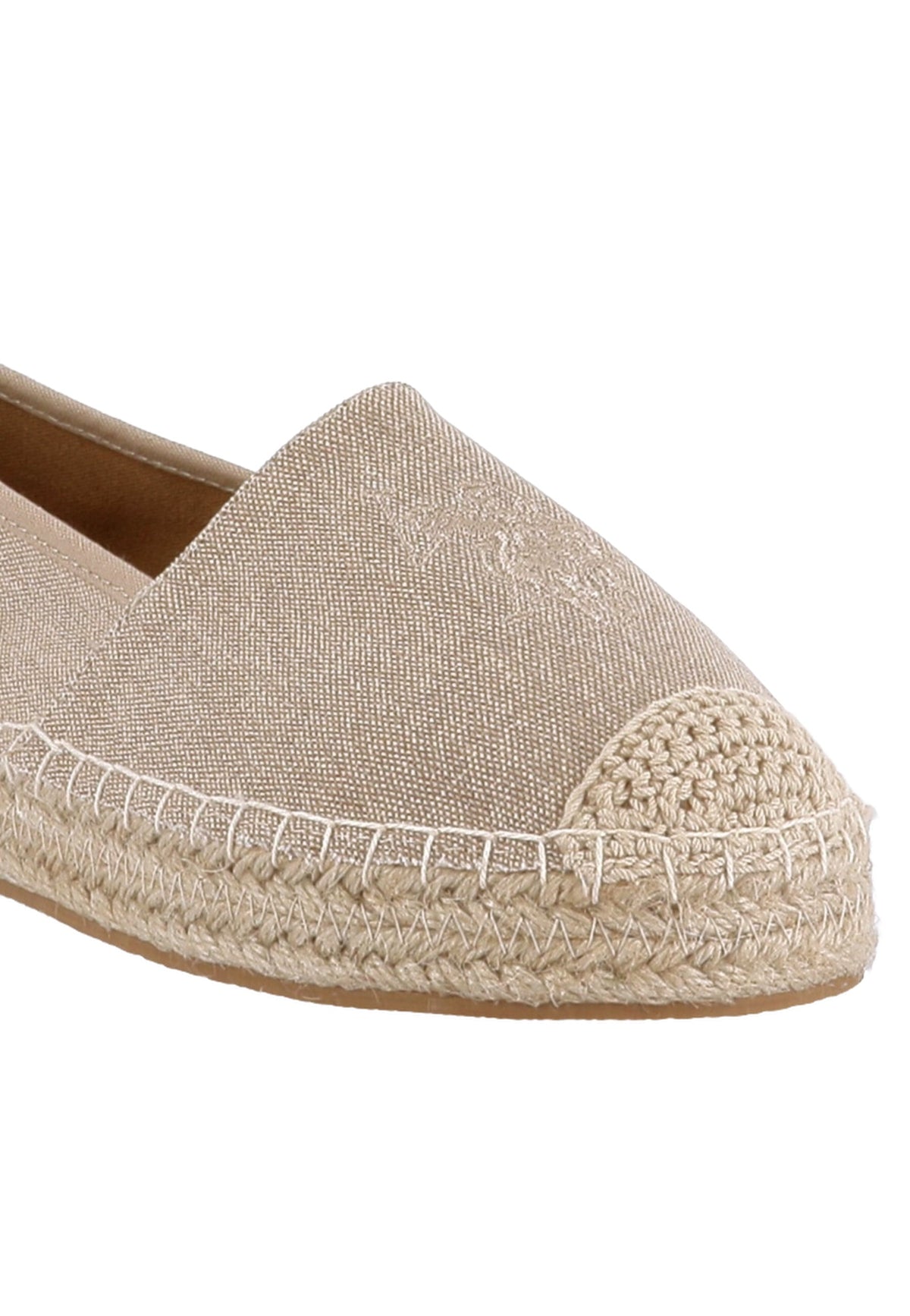 U.S. Polo Assn. bež ženske espadrile od brušene kože