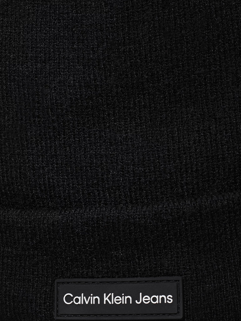 Calvin Klein crna muška kapa sa obrubom-[SKU]