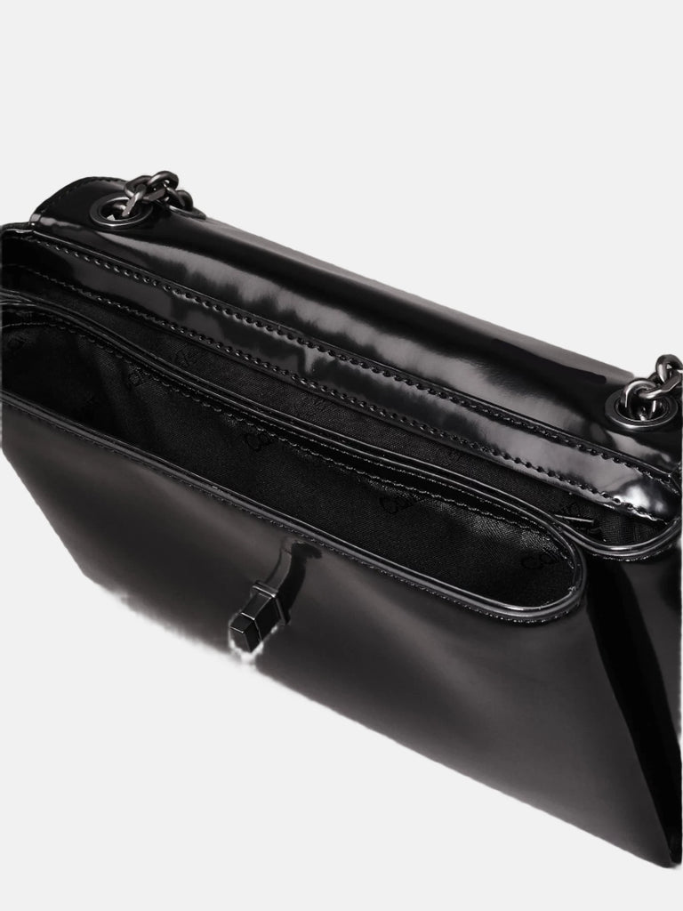 Calvin Klein crna ženska torba s lancem-[SKU]