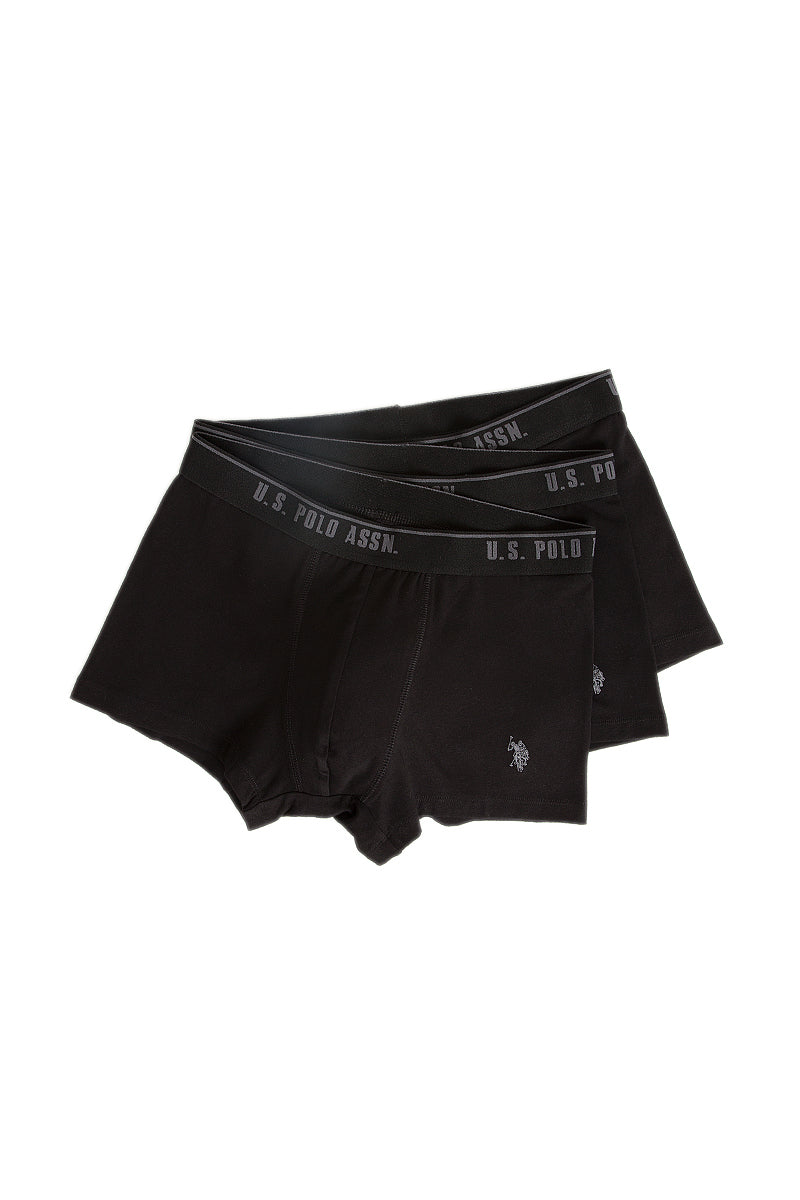 U.S. Polo Assn. crne muške bokserice - set od 3